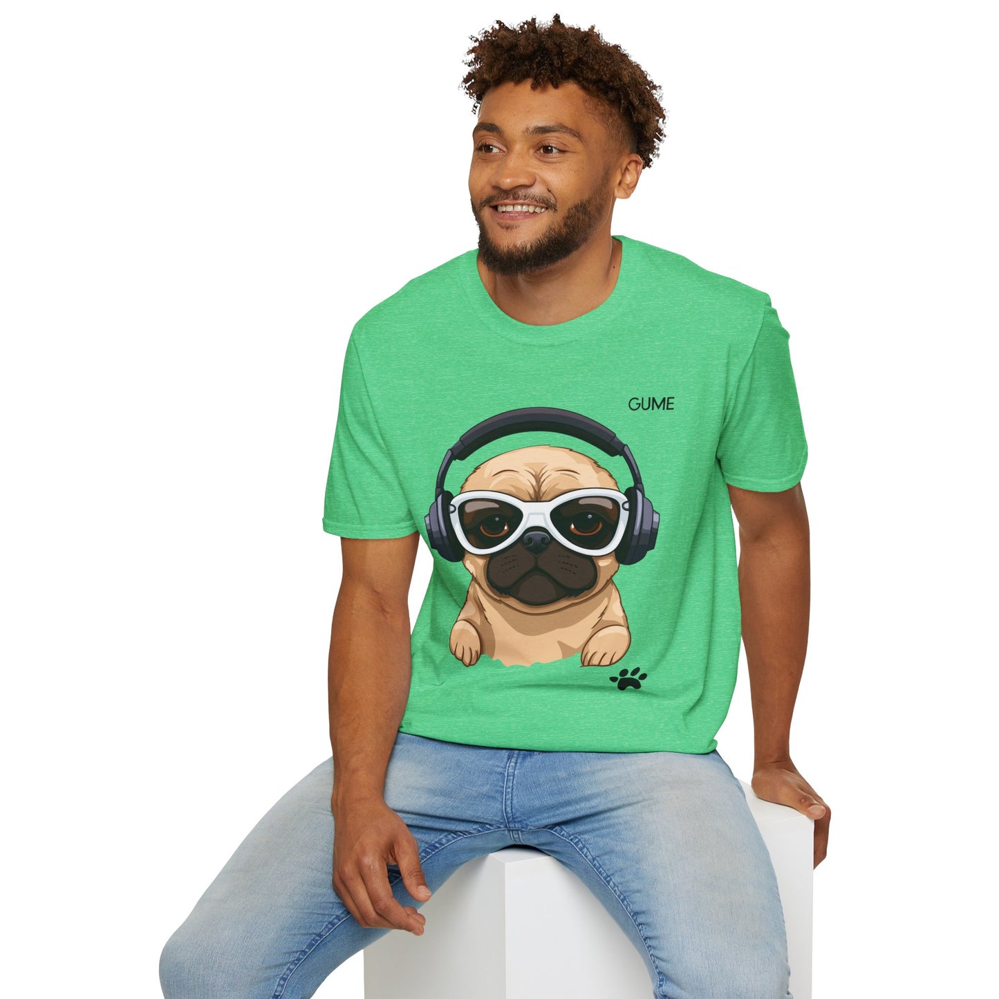 Pug Jam™ Tee – For the Beat-Loving Pet Fan