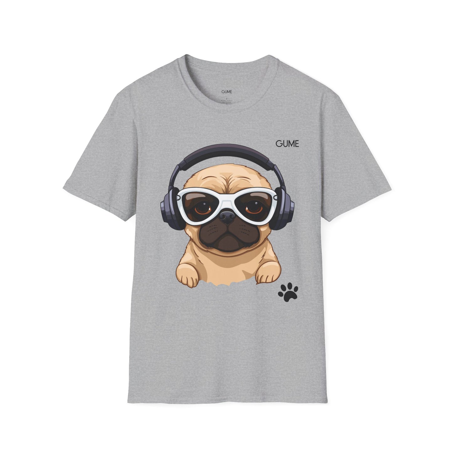 Pug Jam™ Tee – For the Beat-Loving Pet Fan