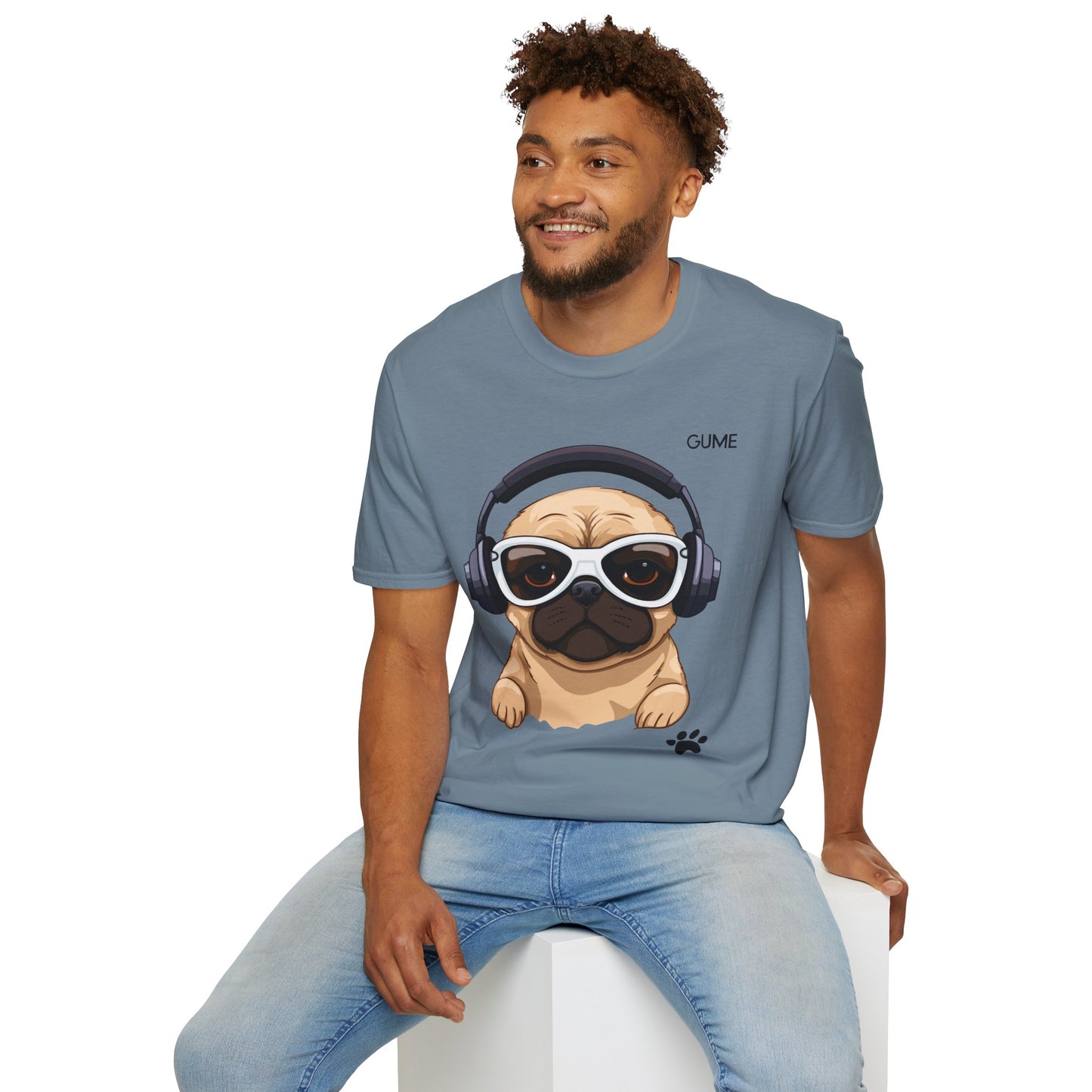 Pug Jam™ Tee – For the Beat-Loving Pet Fan