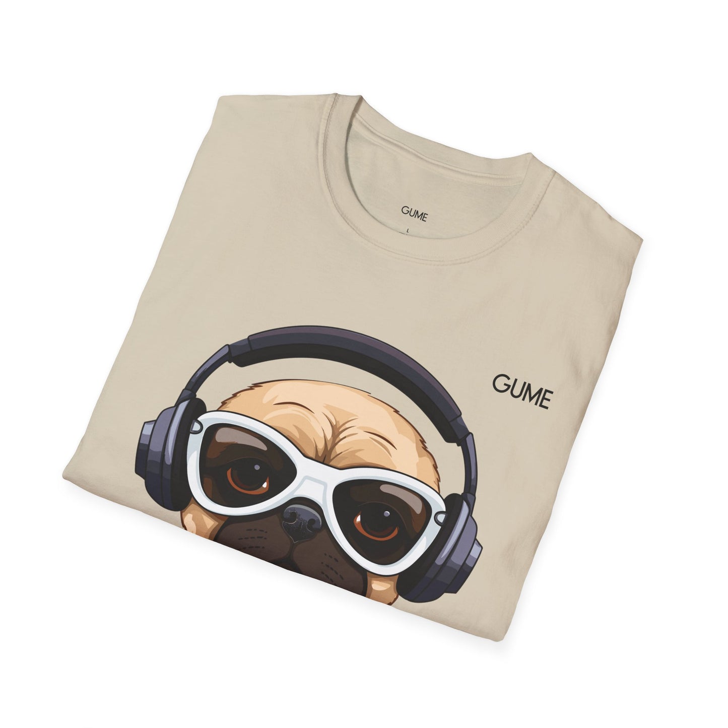 Pug Jam™ Tee – For the Beat-Loving Pet Fan