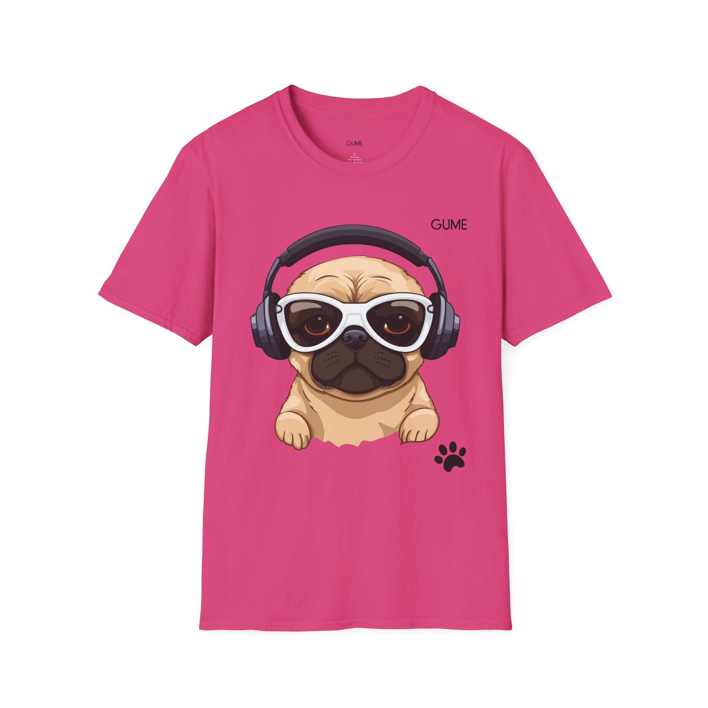 Pug Jam™ Tee – For the Beat-Loving Pet Fan