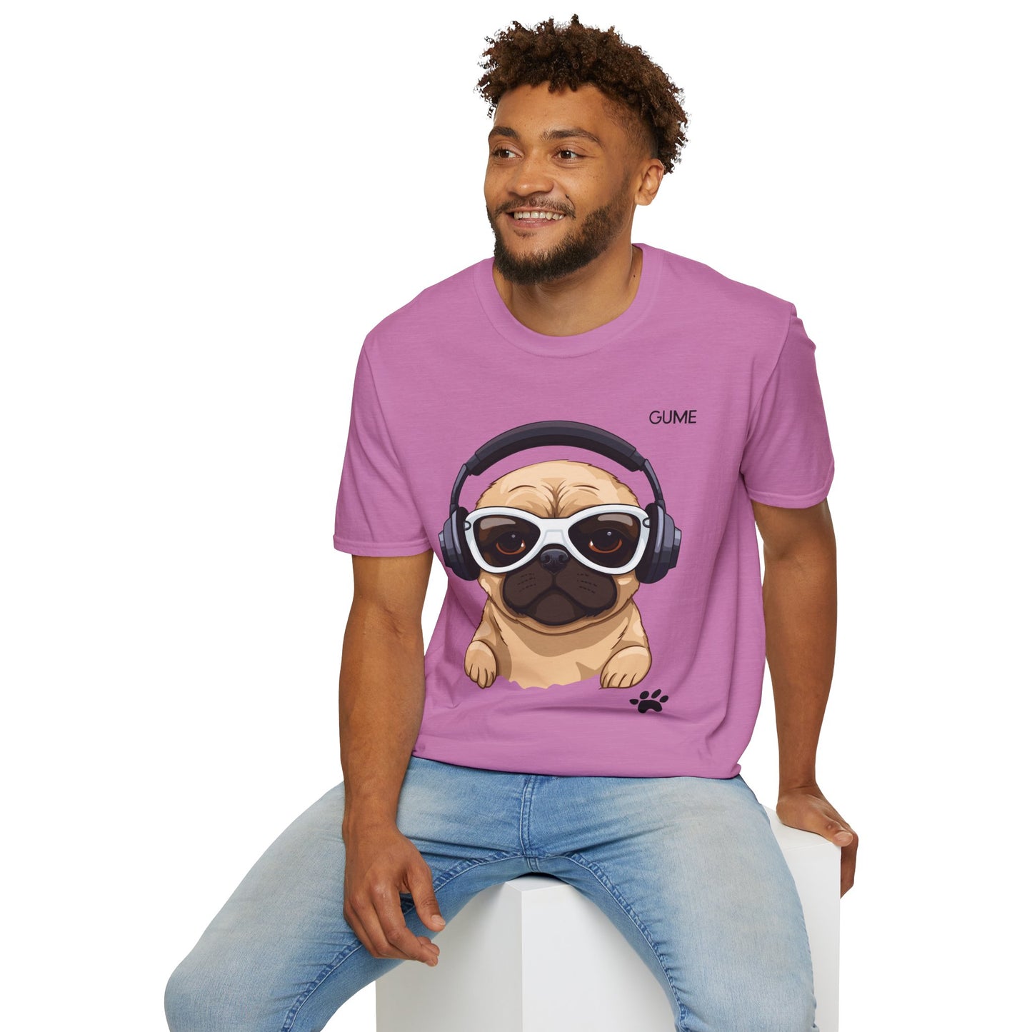 Pug Jam™ Tee – For the Beat-Loving Pet Fan