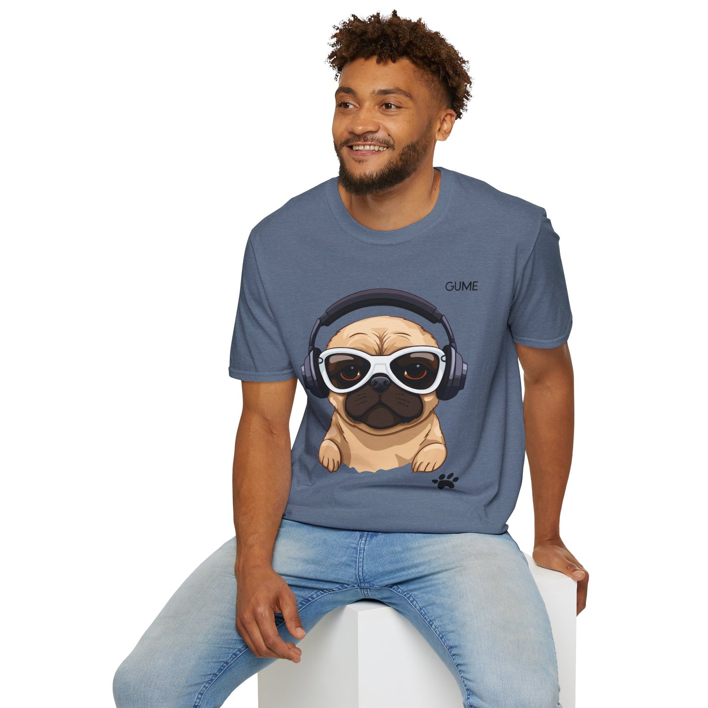 Pug Jam™ Tee – For the Beat-Loving Pet Fan