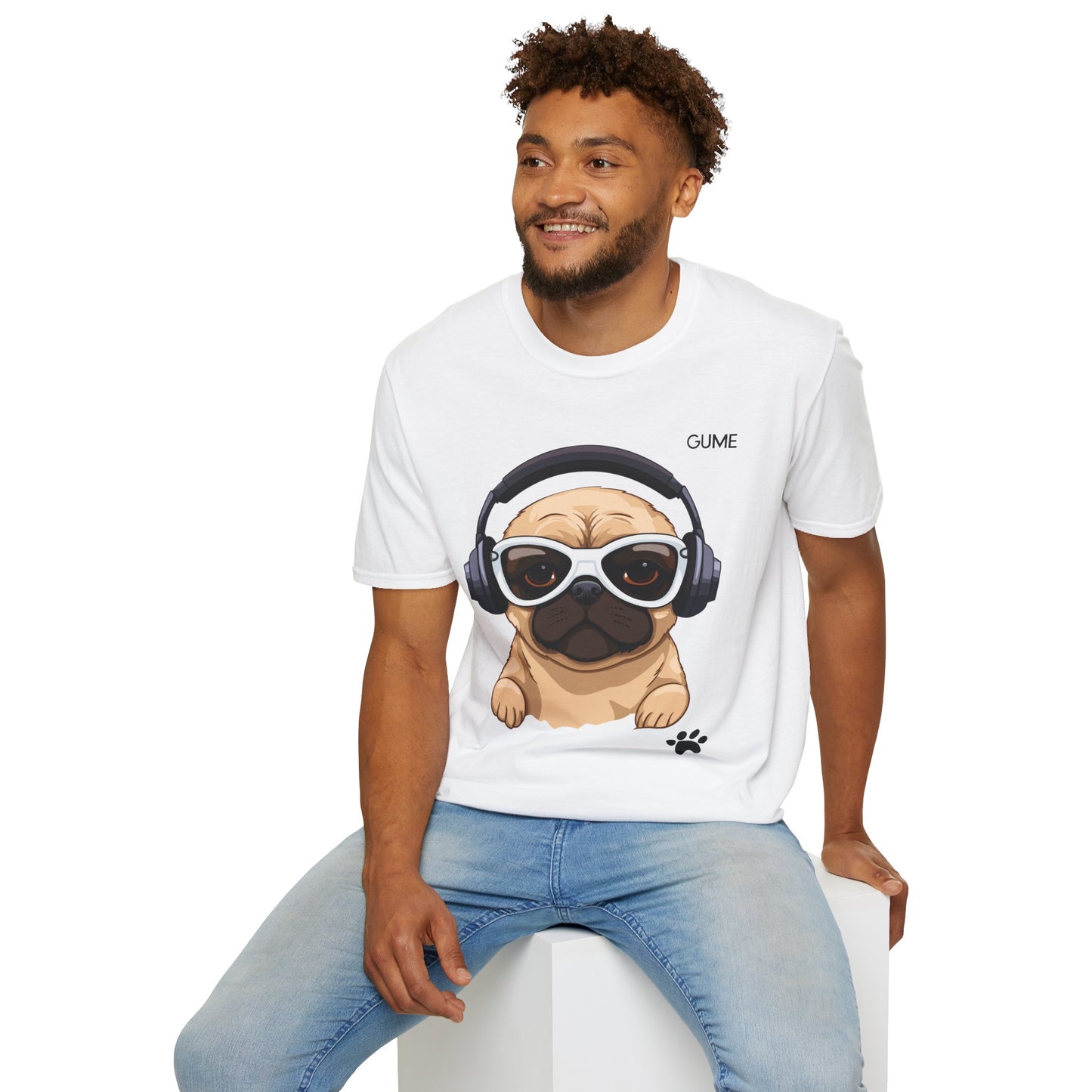 Pug Jam™ Tee – For the Beat-Loving Pet Fan