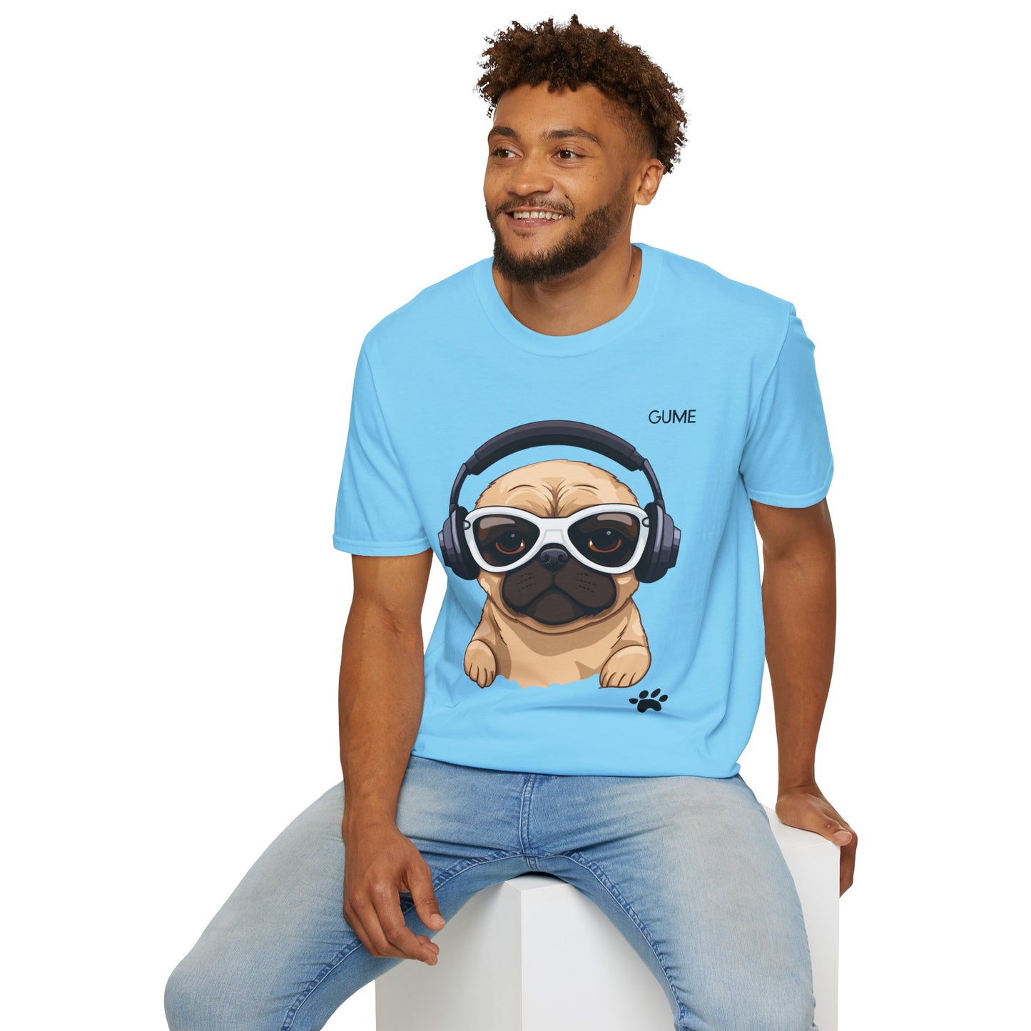 Pug Jam™ Tee – For the Beat-Loving Pet Fan