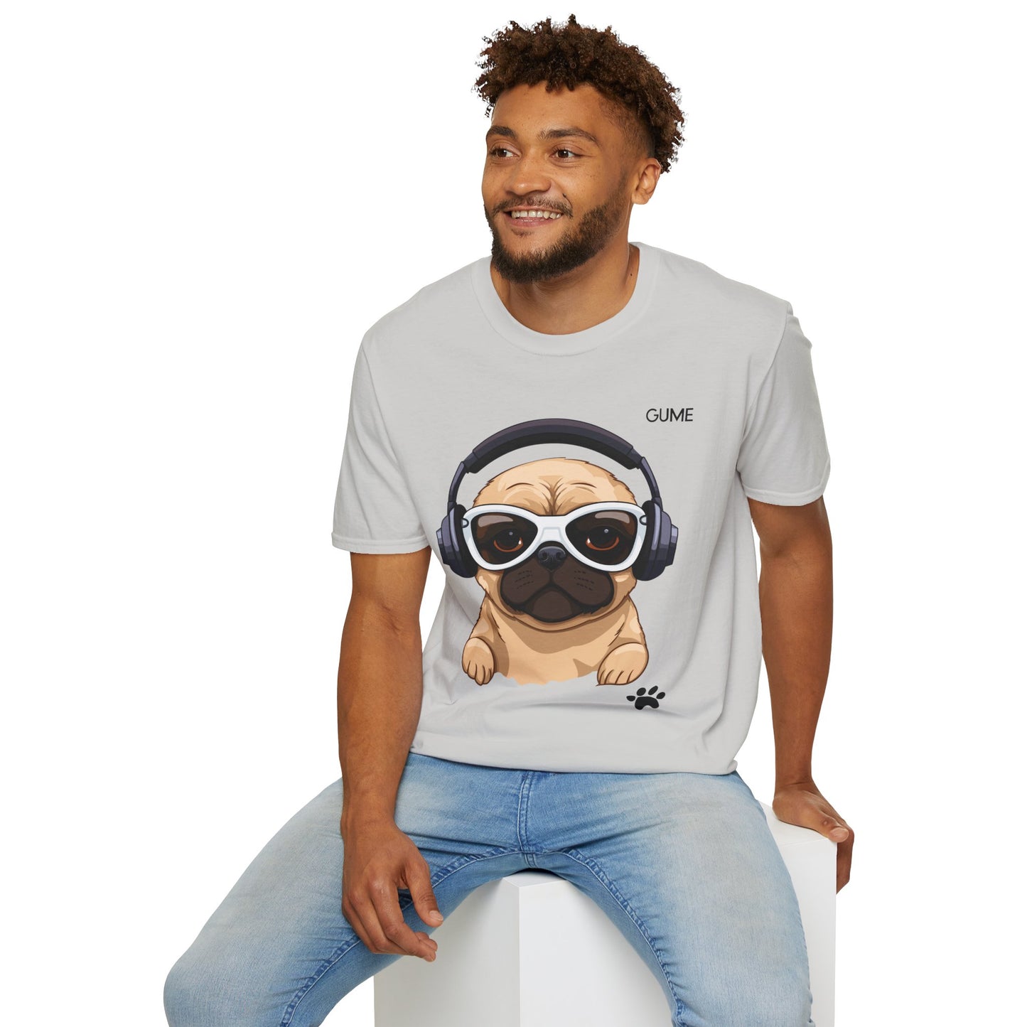 Pug Jam™ Tee – For the Beat-Loving Pet Fan