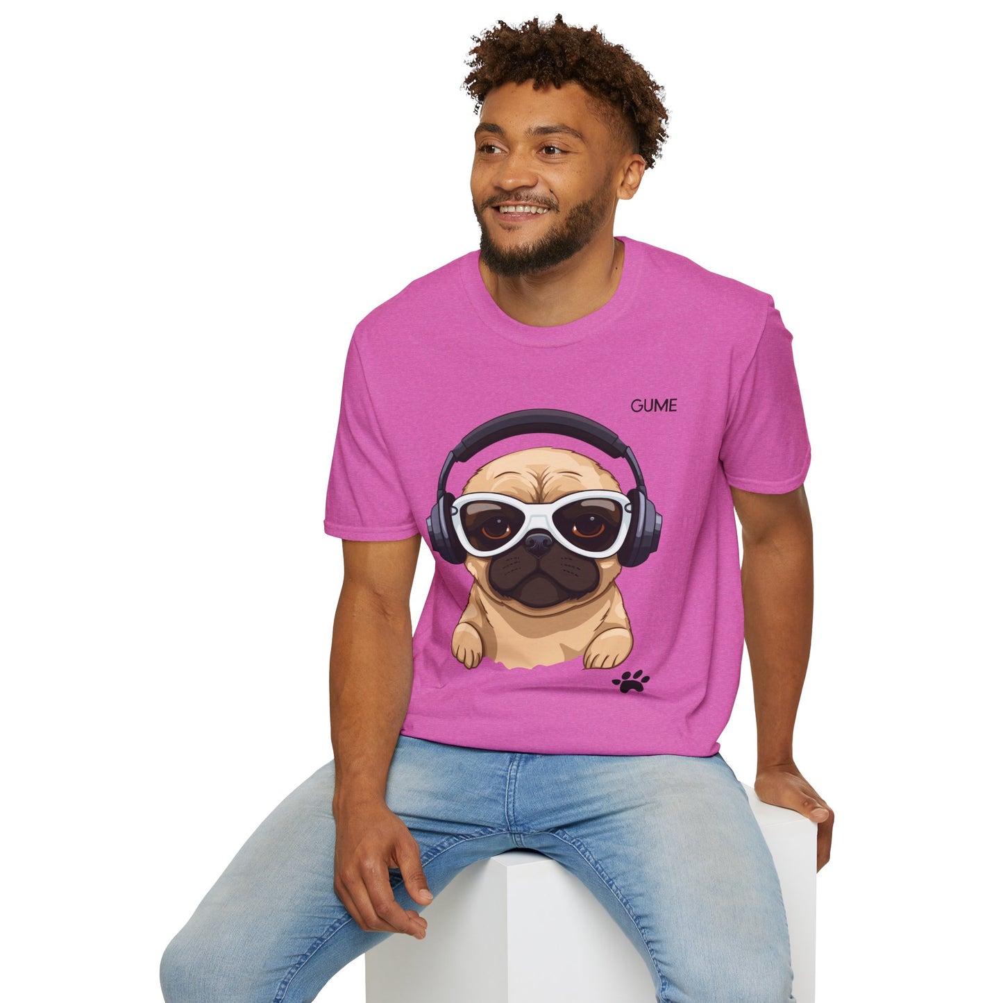 Pug Jam™ Tee – For the Beat-Loving Pet Fan