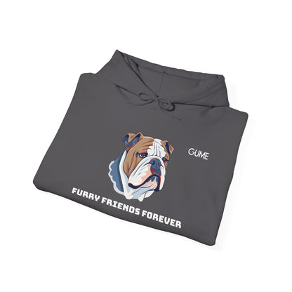 Furry Friends Forever™ Hoodie – For the Bulldog Devotees 🧡