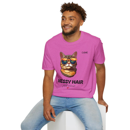 Messy Hair, Pet Care™ Tee – For the Purr-fectly Unbothered