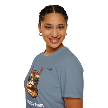 Messy Hair, Pet Care™ Tee – For the Purr-fectly Unbothered