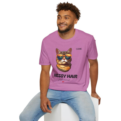 Messy Hair, Pet Care™ Tee – For the Purr-fectly Unbothered