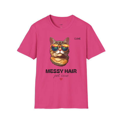 Messy Hair, Pet Care™ Tee – For the Purr-fectly Unbothered