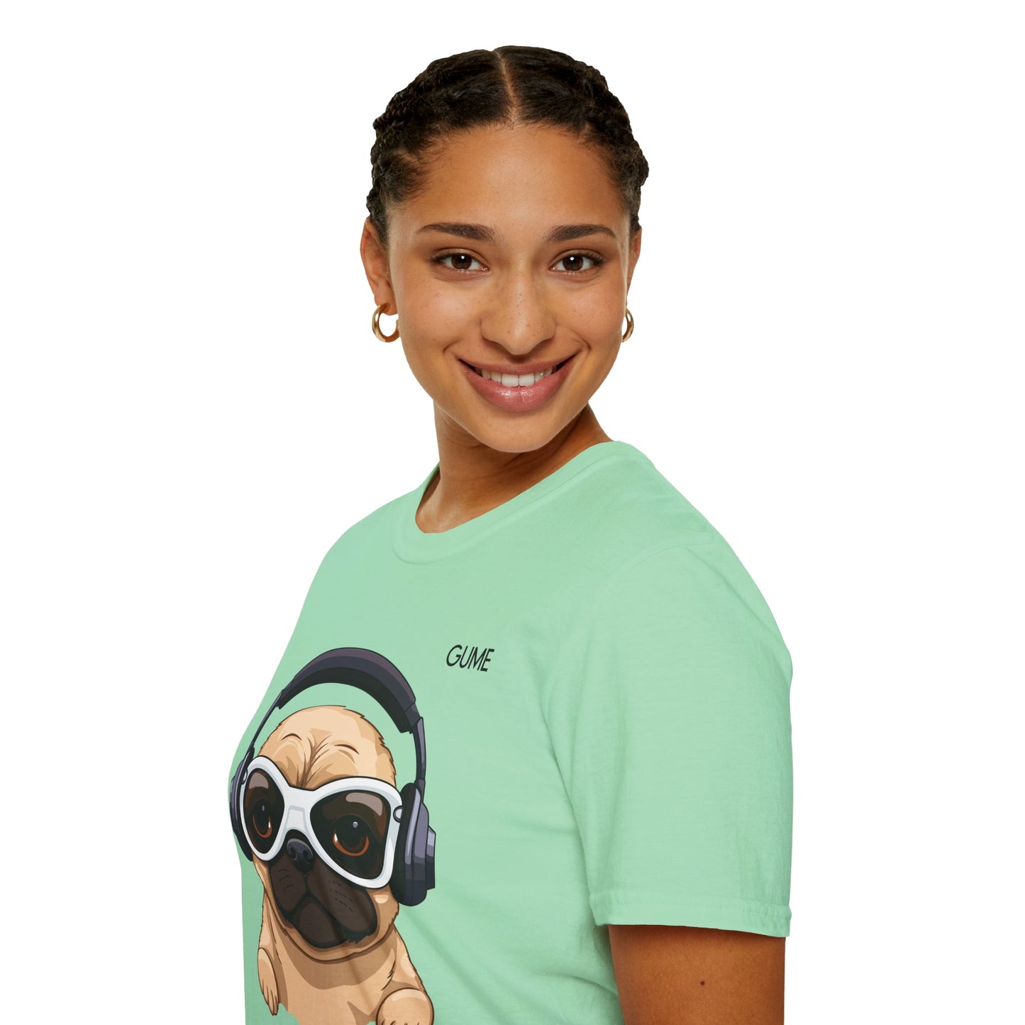 Pug Jam™ Tee – For the Beat-Loving Pet Fan