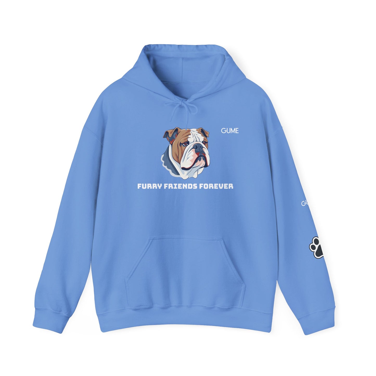Furry Friends Forever™ Hoodie – For the Bulldog Devotees 🧡