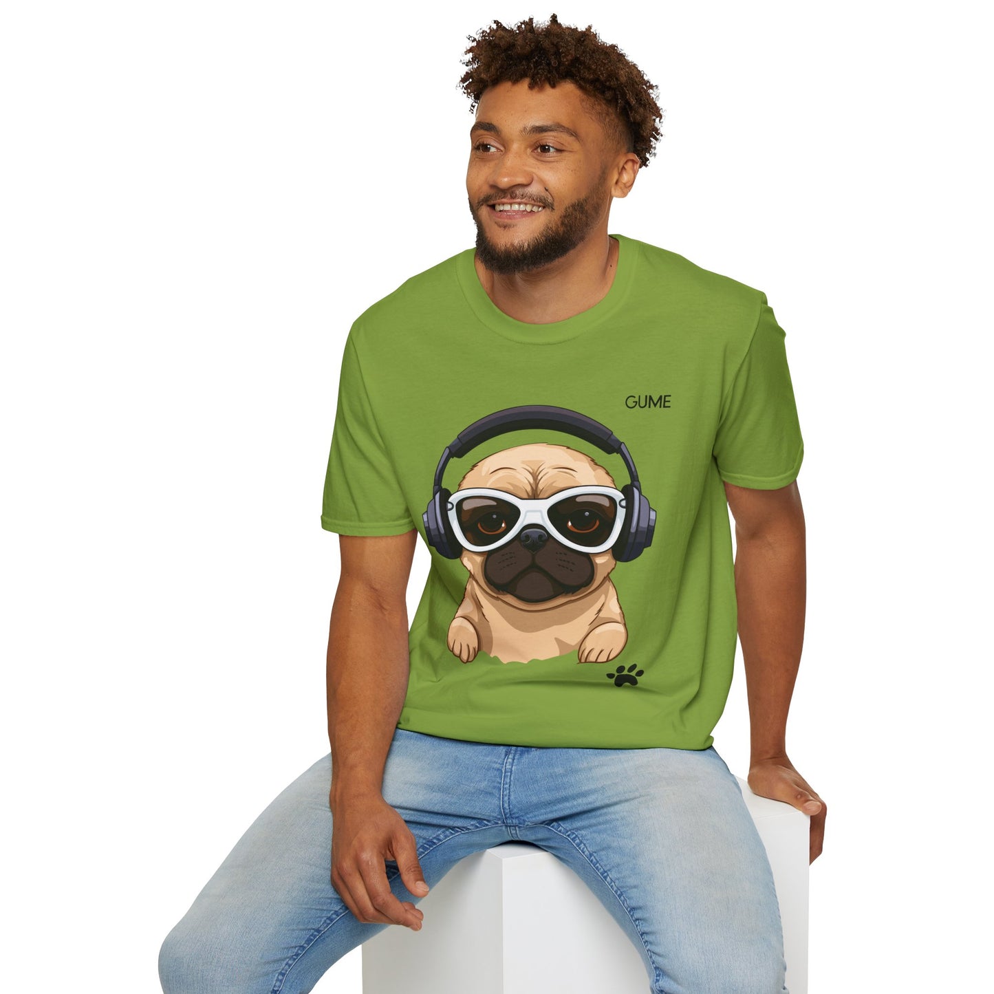Pug Jam™ Tee – For the Beat-Loving Pet Fan