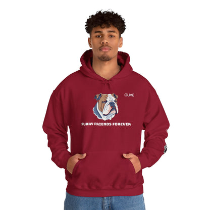Furry Friends Forever™ Hoodie – For the Bulldog Devotees 🧡