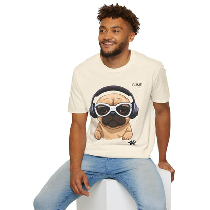 Pug Jam™ Tee – For the Beat-Loving Pet Fan