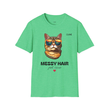 Messy Hair, Pet Care™ Tee – For the Purr-fectly Unbothered