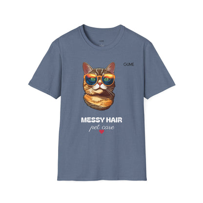 Messy Hair, Pet Care™ Tee – For the Purr-fectly Unbothered