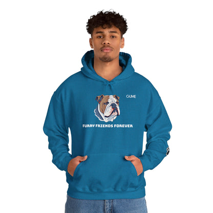 Furry Friends Forever™ Hoodie – For the Bulldog Devotees 🧡