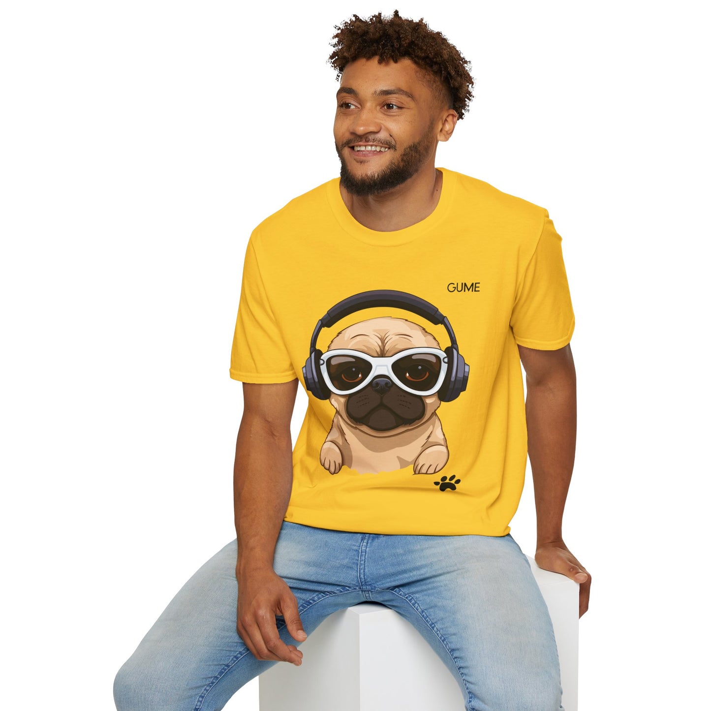 Pug Jam™ Tee – For the Beat-Loving Pet Fan