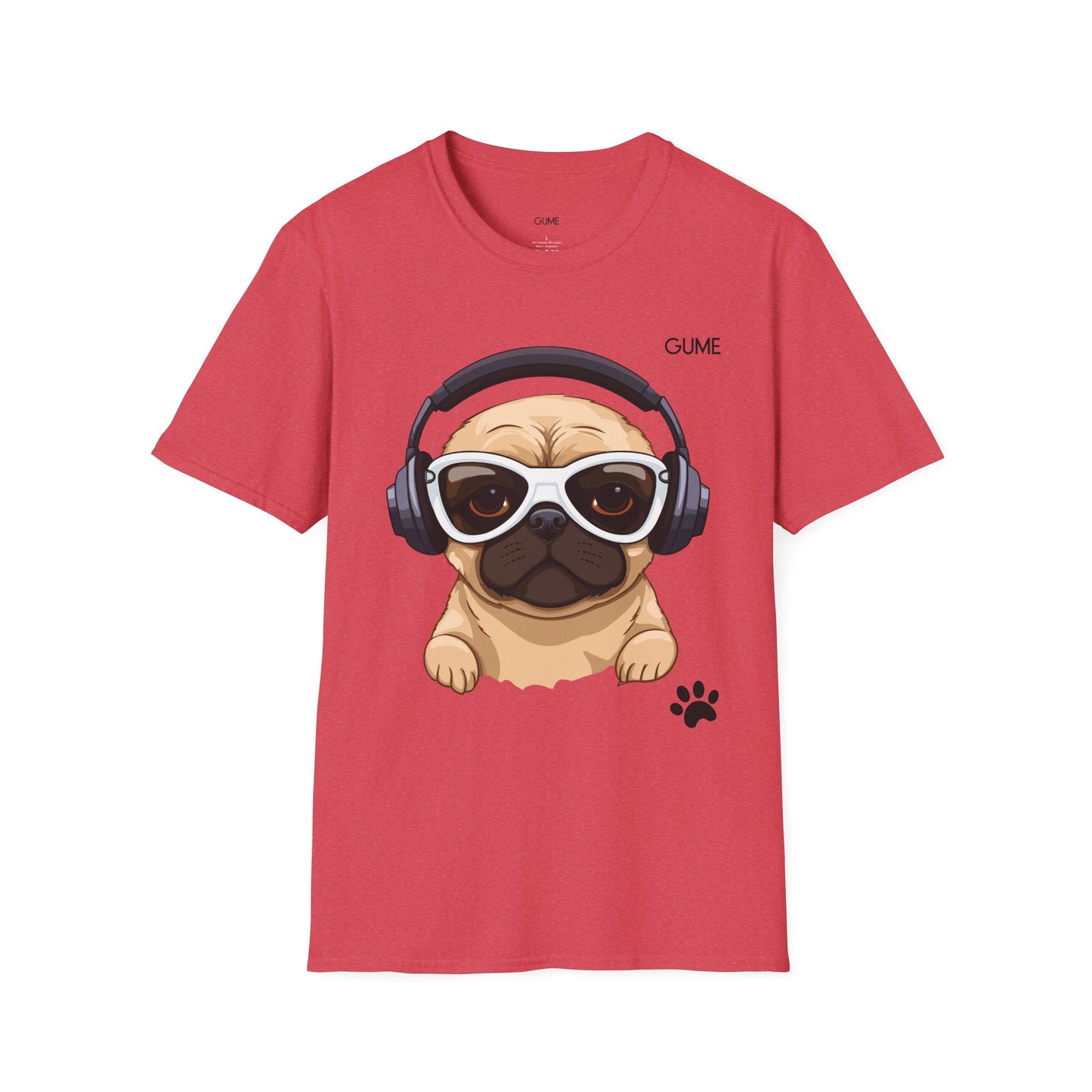 Pug Jam™ Tee – For the Beat-Loving Pet Fan