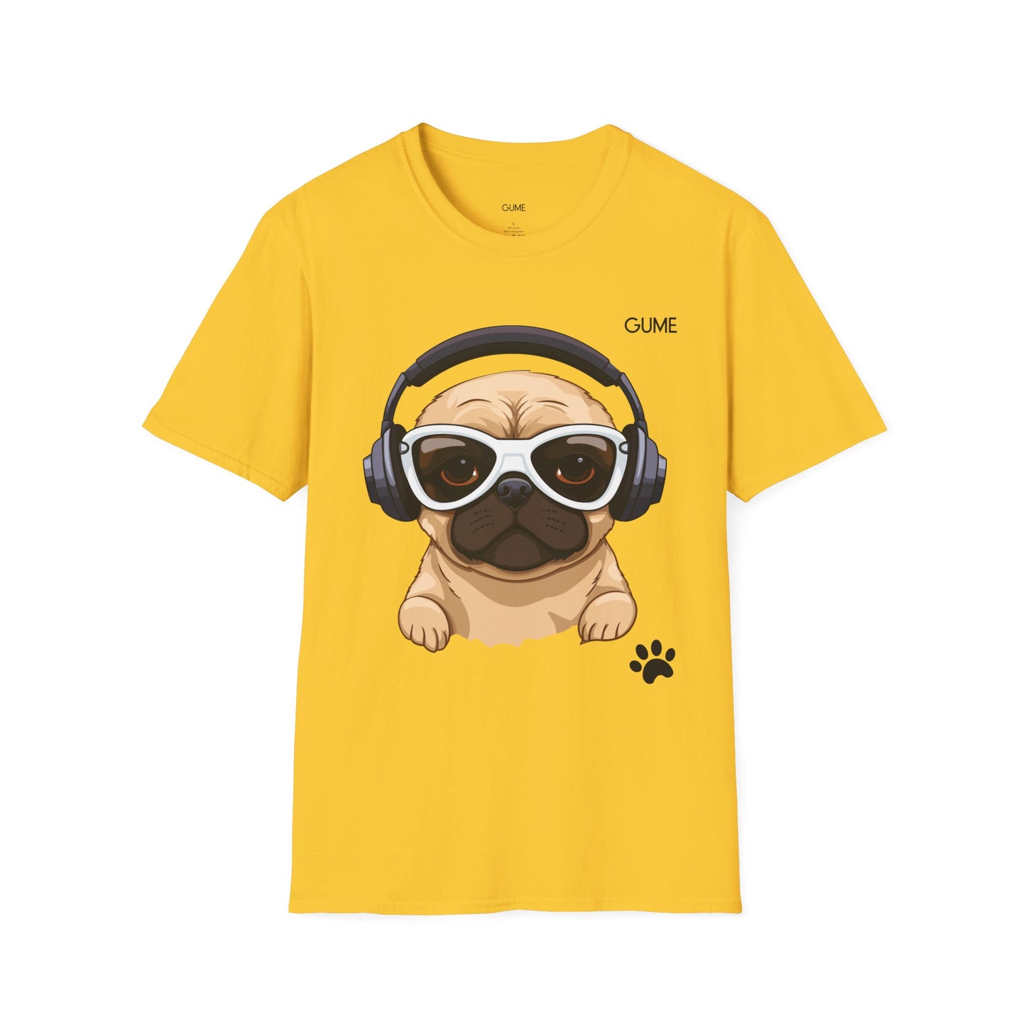 Pug Jam™ Tee – For the Beat-Loving Pet Fan