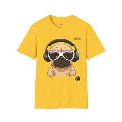 Pug Jam™ Tee – For the Beat-Loving Pet Fan