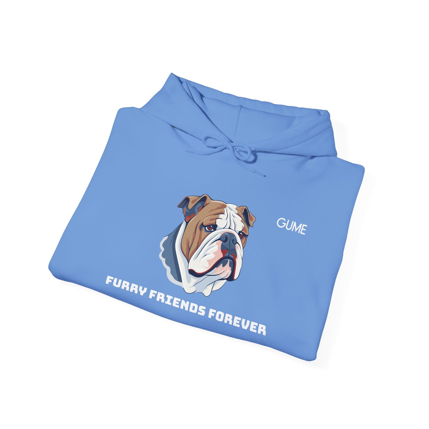 Furry Friends Forever™ Hoodie – For the Bulldog Devotees 🧡