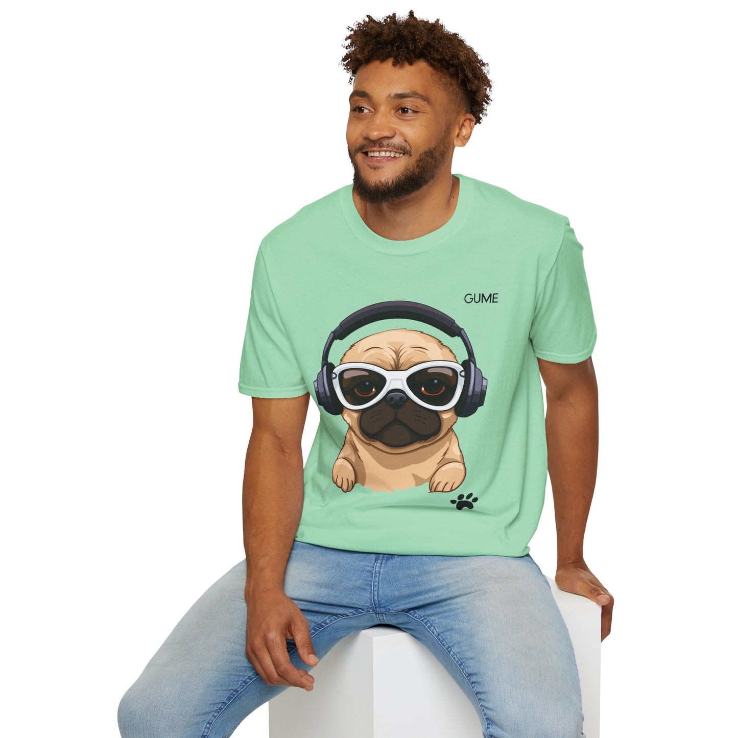 Pug Jam™ Tee – For the Beat-Loving Pet Fan