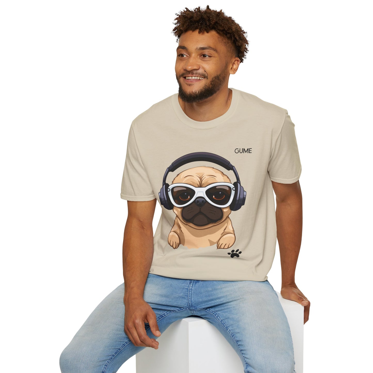 Pug Jam™ Tee – For the Beat-Loving Pet Fan